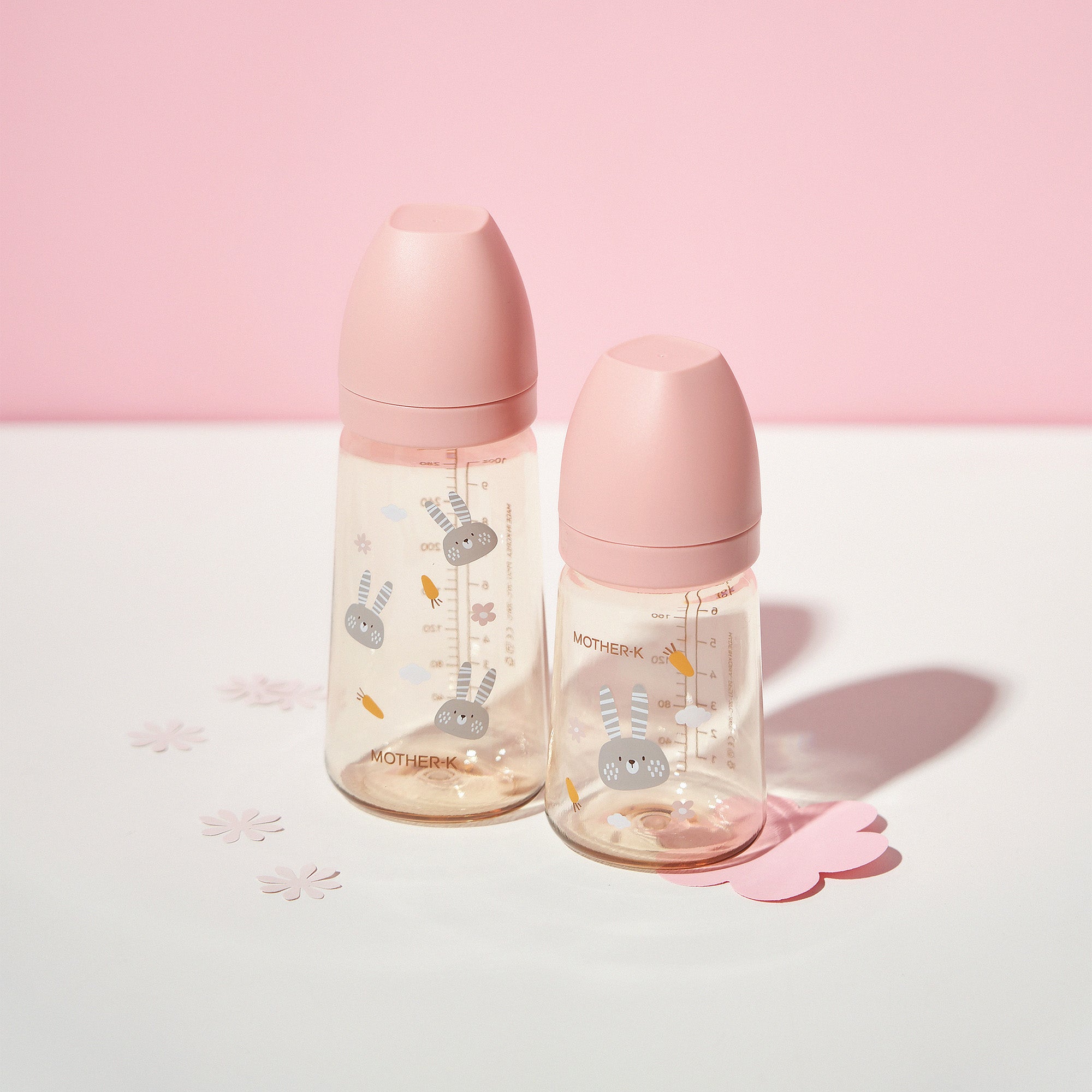 MOTHER-K PPSU Feeding Bottle_Rabbit 280ml (With nipple step 3_M)