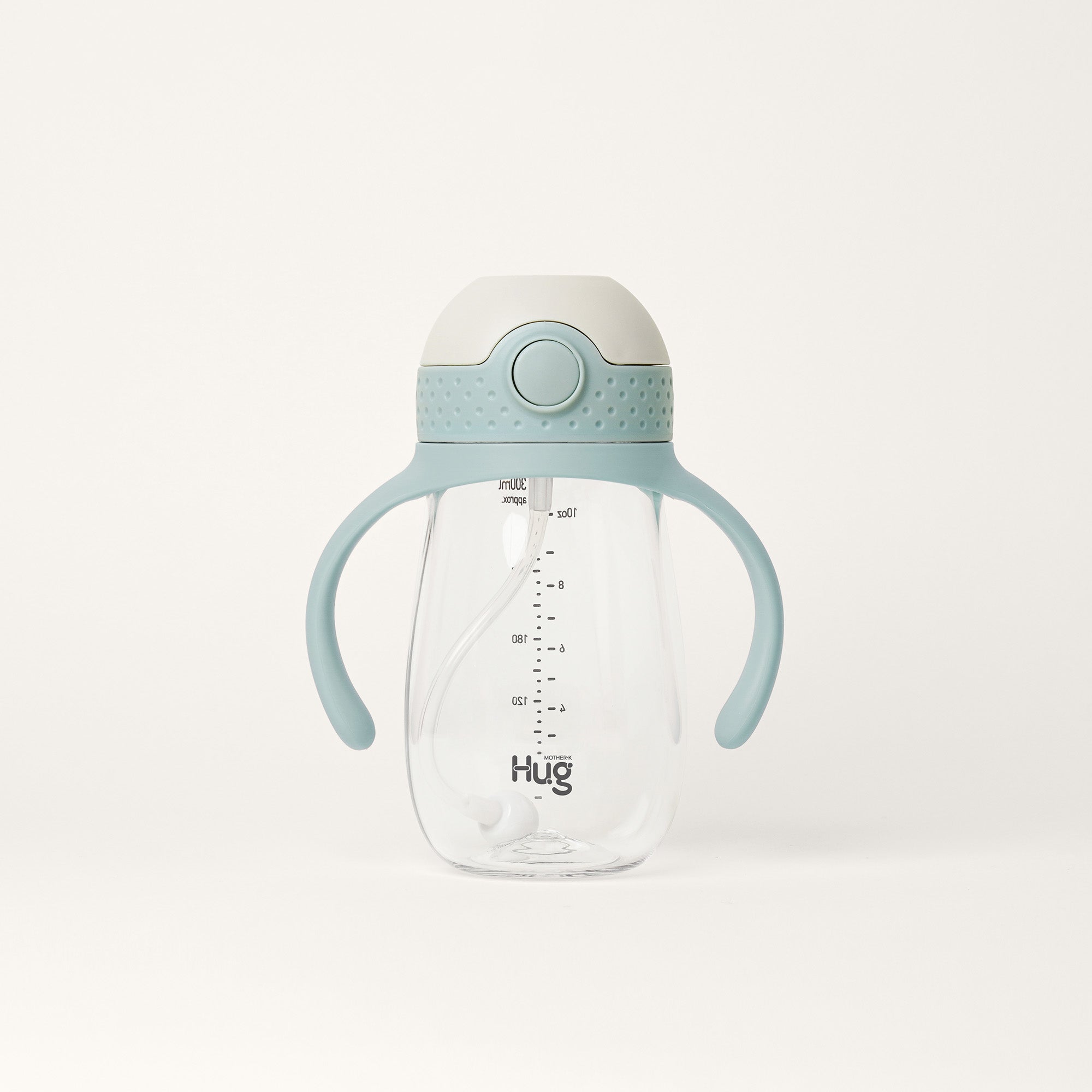 MOTHER-K Hug Weighted Straw Cup (210ml Mint)