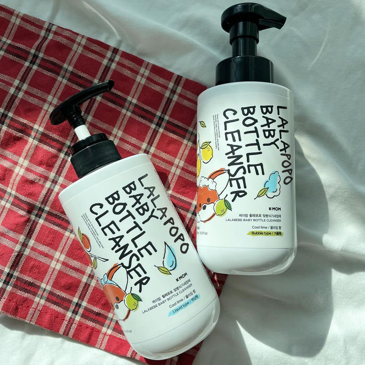 K-MOM LALAPOPO Baby Bottle Cleanser (Bubble type)