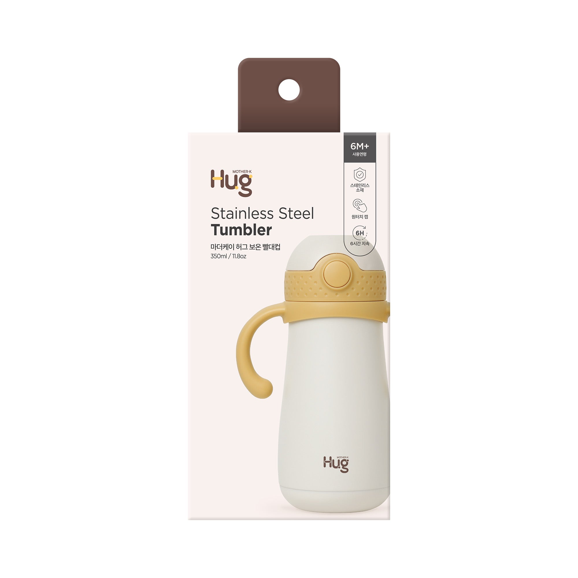 MOTHER-K Hug Stainless Tumbler 350ml (Mint)