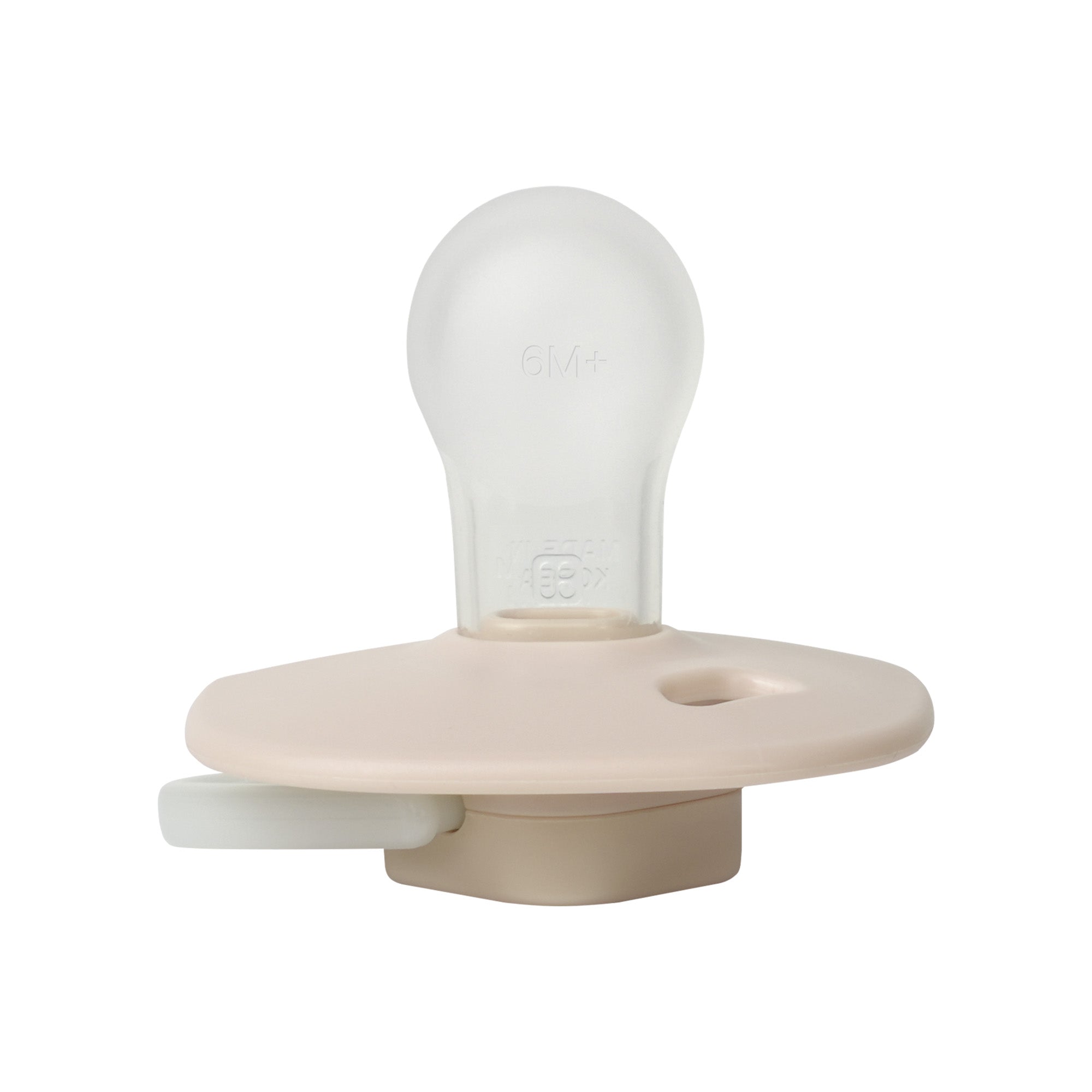 MOTHER-K Silicone Pacifier with Case (Beige)