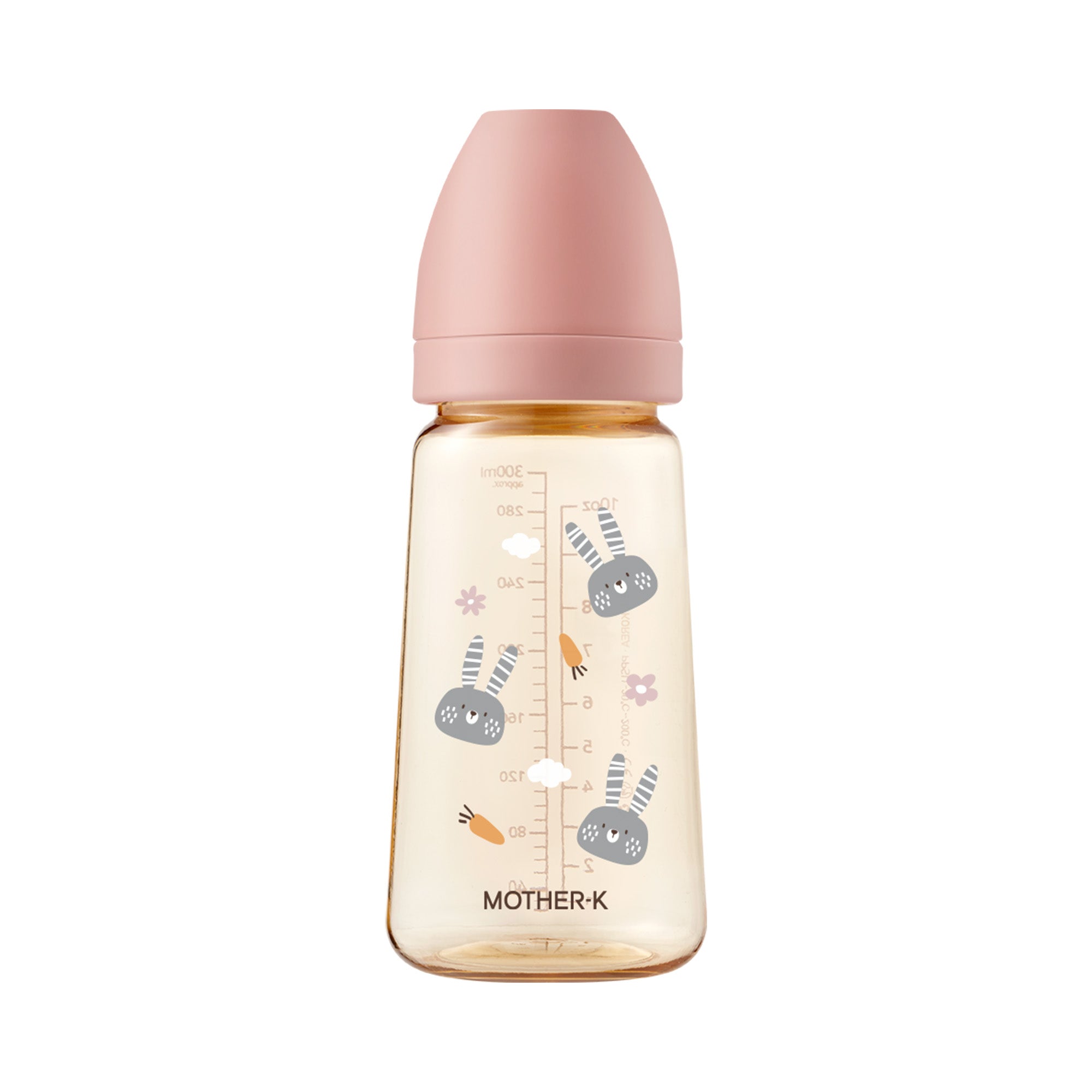 MOTHER-K PPSU Feeding Bottle_Rabbit 180ml (With nipple step 2_S)