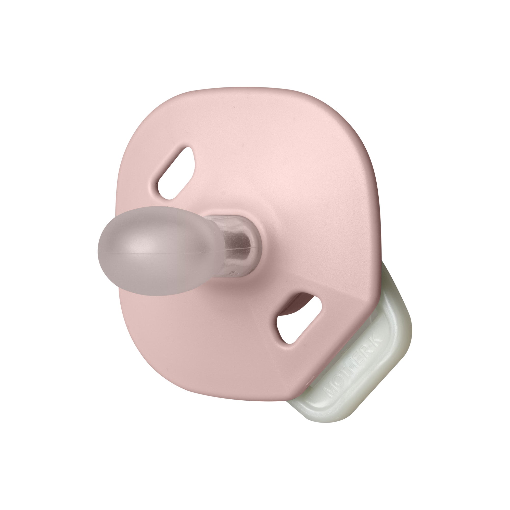 MOTHER-K Silicone Pacifier with Case (Glow Pink)
