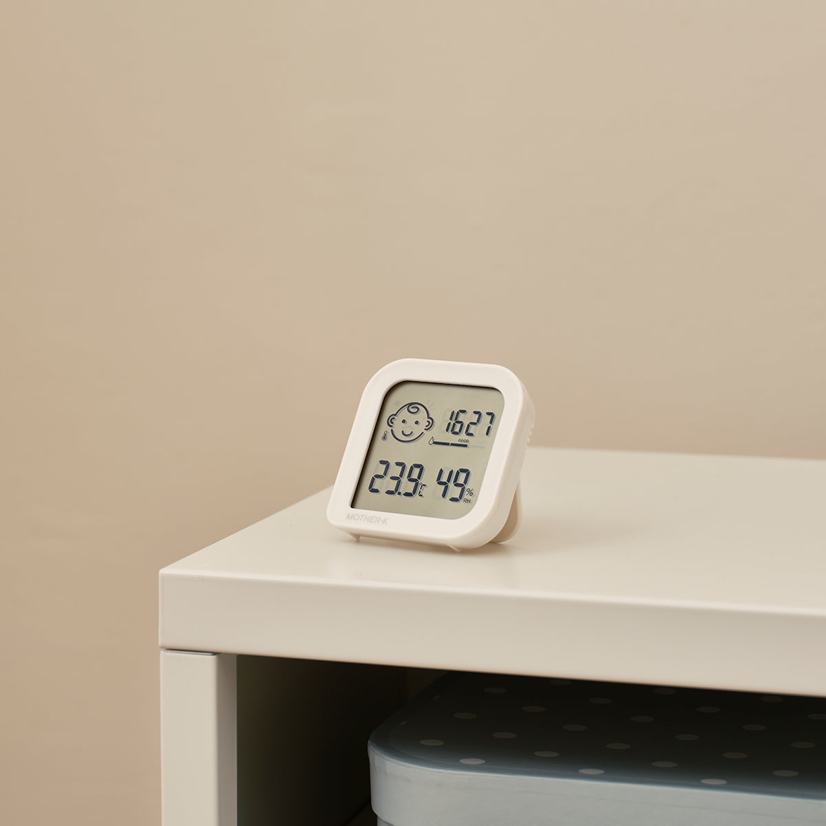 MOTHER-K Digital Thermo Hygrometer (Ivory)