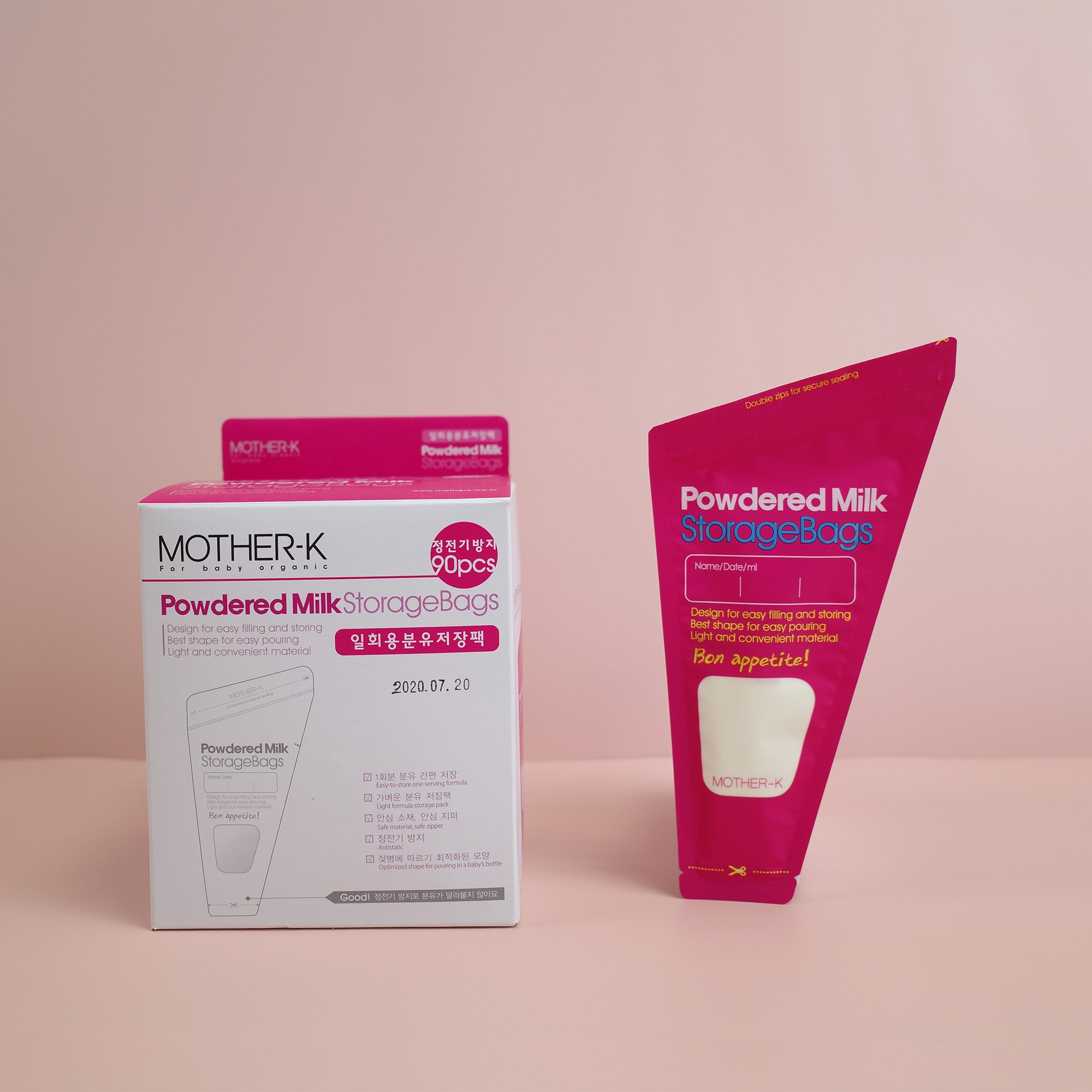 MOTHER-K Disposable Powdered Milk StorageBags (90pcs)