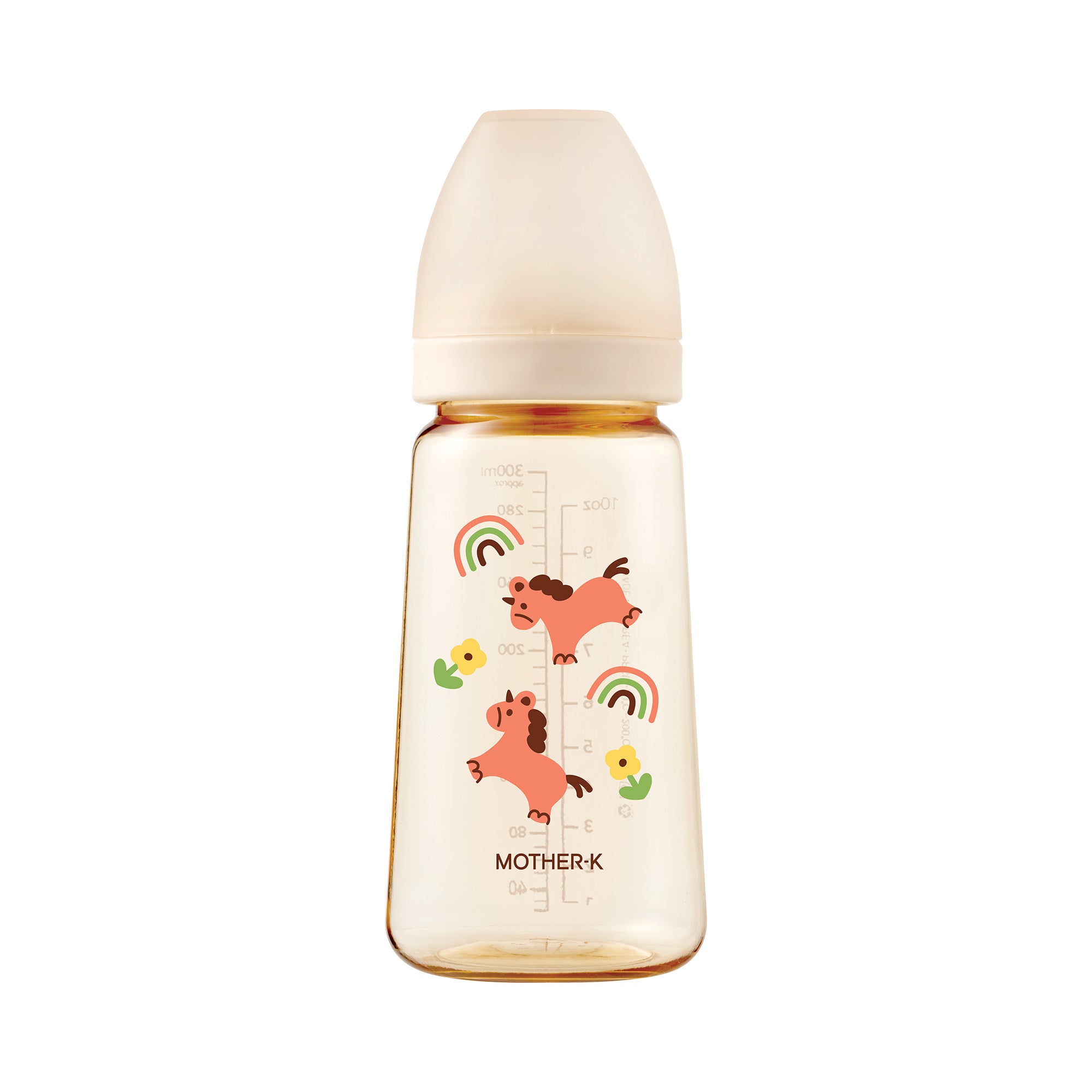 MOTHER-K PPSU Feeding Bottle_Unicorn 180ml (With nipple step 2_S)