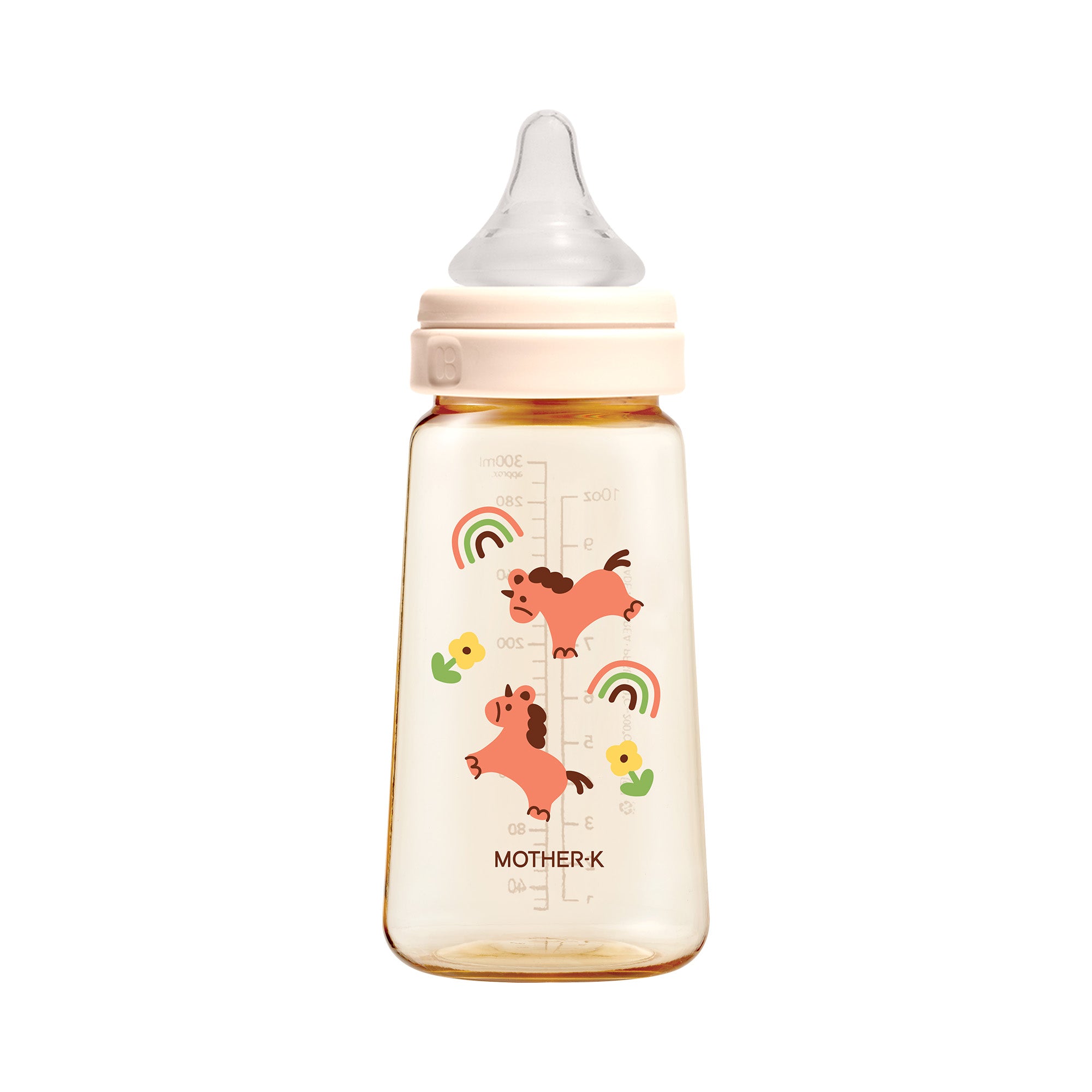 MOTHER-K PPSU Feeding Bottle_Unicorn 180ml (With nipple step 2_S)