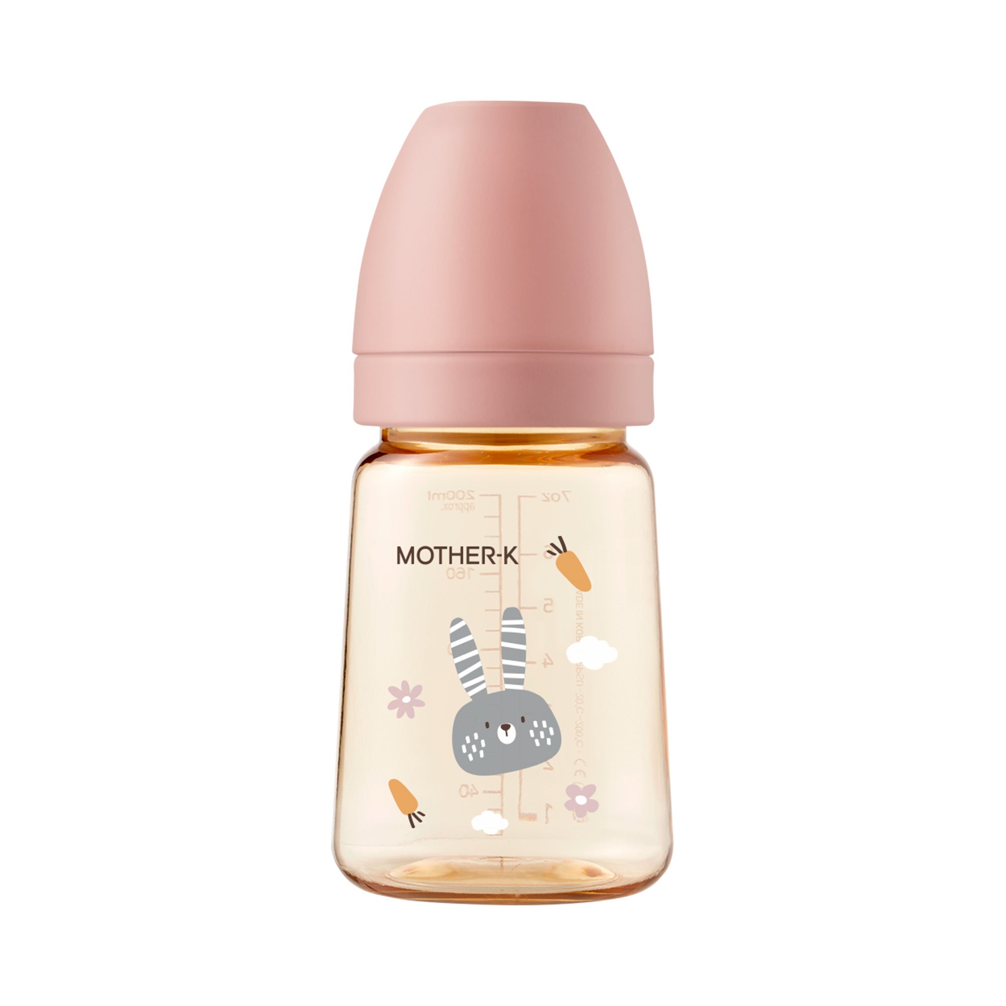 MOTHER-K PPSU Feeding Bottle_Rabbit 180ml (With nipple step 2_S)