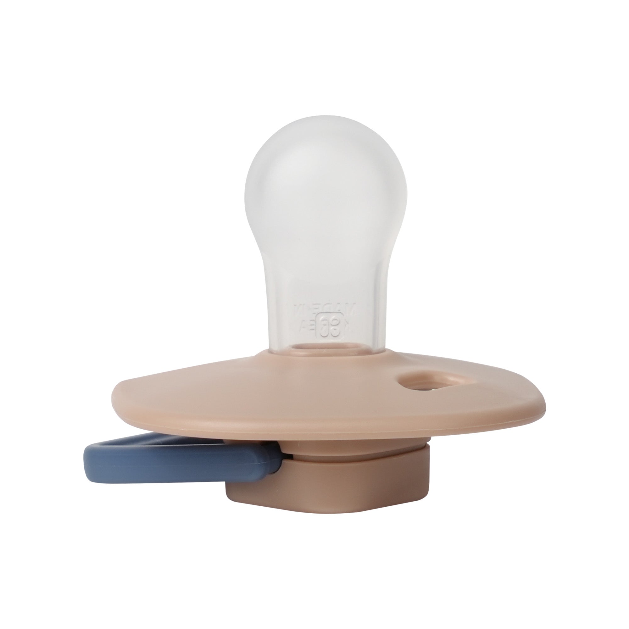 MOTHER-K Silicone Pacifier with Case (Beige)
