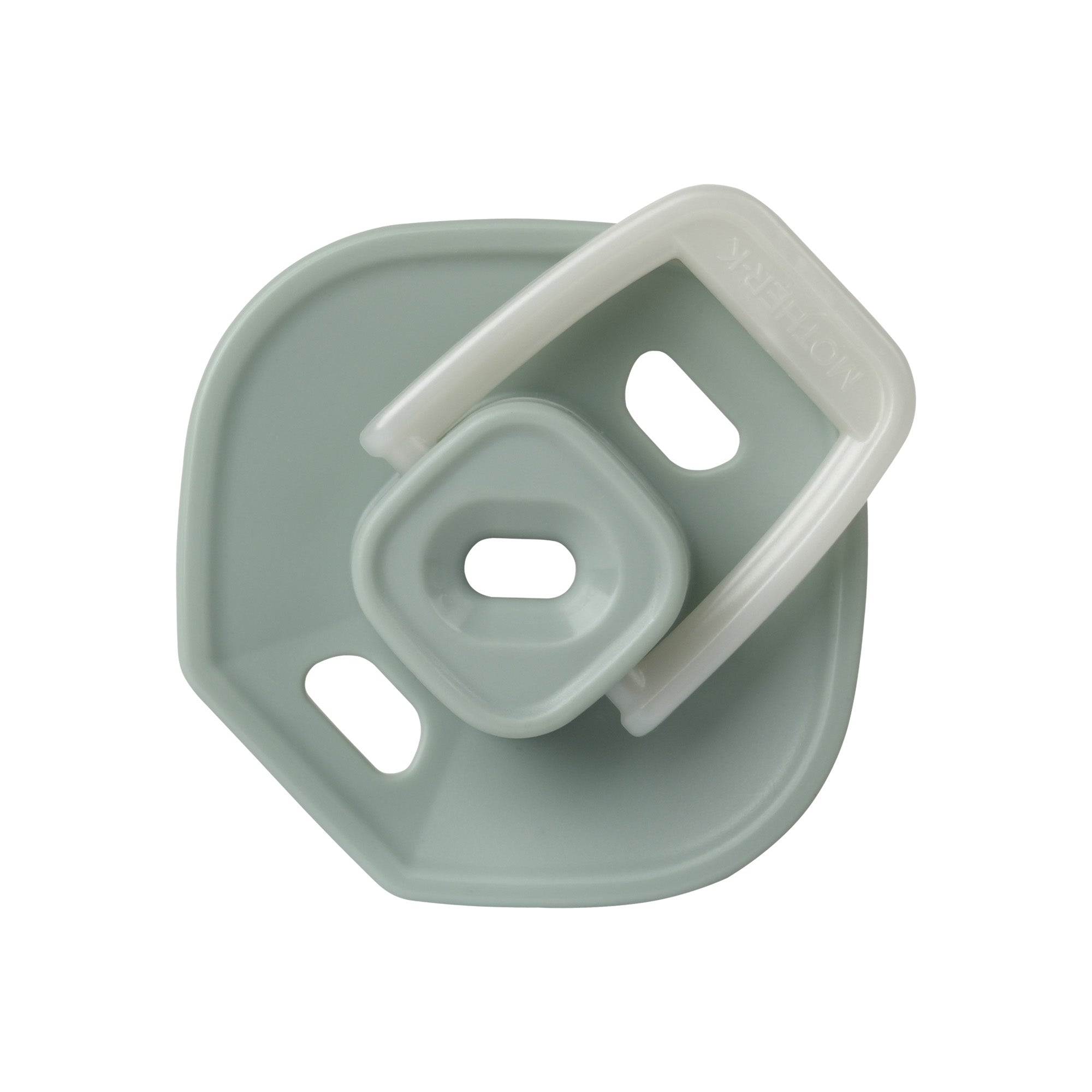 MOTHER-K Silicone Pacifier with Case (Glow Mint)
