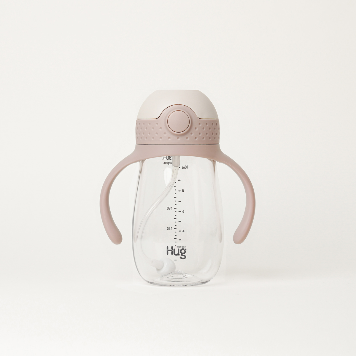 Hug Weighted Straw Cup Twin Pack (Pink Beige & Mint)