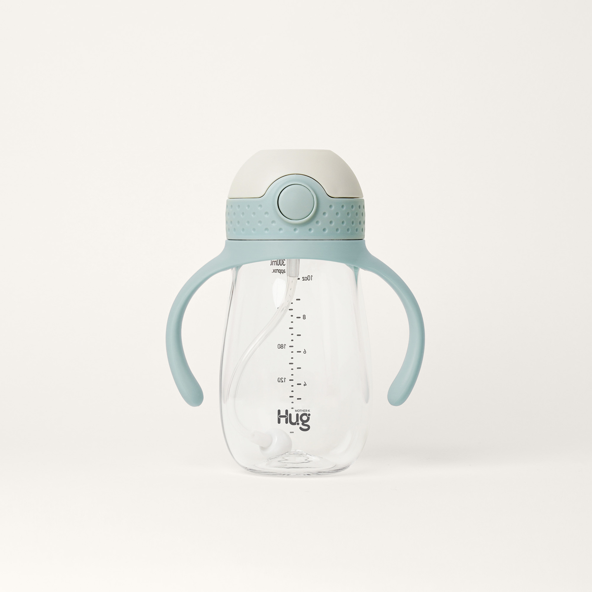Hug Weighted Straw Cup Twin Pack (Pink Beige & Mint)